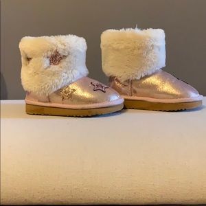 Toddler girl trendy winter boots